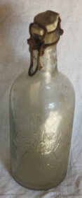 Lahev, lahve, pivní litý nápis, sodovka, lékovky, zavařenina - 6