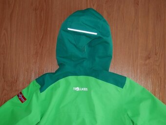 Outdoorová bunda, vel. 152, vodní sl. 5000, zn. Trollkids - 6