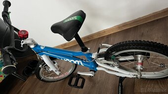 WOOM 2 modré dětské kolo (14),TOP STAV,JAKO NOVÉ - 6