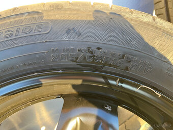 Originál Toyota Corolla plechové 16, TPMS, poklice. 5x114.3 - 6