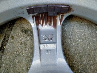 Alu kola Alessio, 7,5J x17, 5x100, Letní pneu 205/50 r17 89V - 6