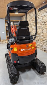 Minibagr Kubota U17-3, rok 2022, nový stroj - 6