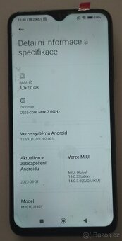 Prodám mobil Redmi 9T 1ks 4/64 + 1ks 4/128, Stav A - 6