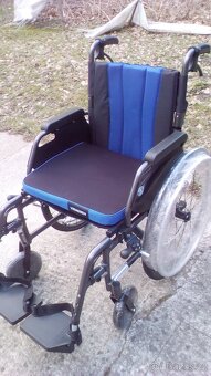 INVALIDNÍ VOZÍK-46cm-ODLEHČEN-zadní brzdy(lze zaslat - 6