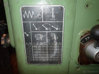 Soustruh hrotový Martin KM 200 - 6