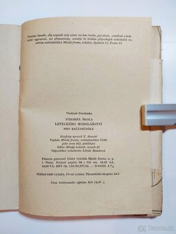 Kniha Názorná škola leteckého modelářství pro začátečníky - 6