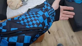 Černo-modrá bunda Willard XXL na zimní sporty - 6