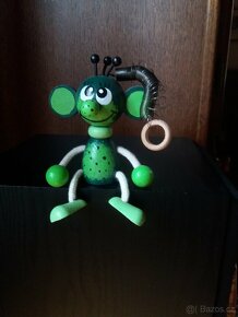 Prodám dřevěné hračky - figurky na pružině - 6