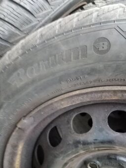 PRODAM=ZIMNI KOLA 4x98R-14 Z FIATU PUNTO - 6