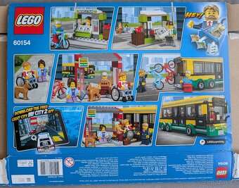 LEGO CITY 60154 zastávka autobusu - 6