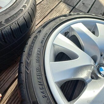 BMW Alu kola 126 Silver vč. pneu (sada) - 6