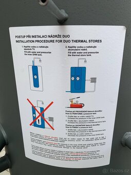 Akumulační nádobu s vnořeným zásobníkem teplé vody - 6