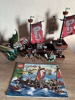 Lego Castle 7048 Troll Warship s navodom - 6