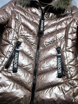 LUXUSNÍ PROŠÍVANÁ BUNDA ♣ CELEBRITY STYL ♣ VEL.XL - 6