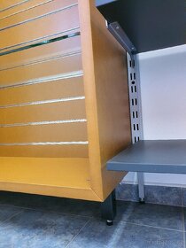 Policová stěna (regál) do prodejny, kanceláře - 6