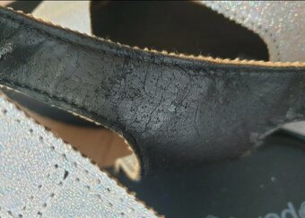 Stříbrné sandály na platformě zn.Perky - 6