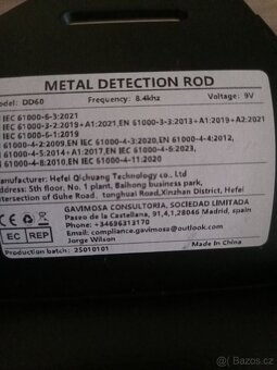 Detektor zlata, stříbra a jiných kovových pokladů. - 6