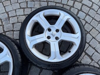Alu r18 4x108 Peugeot letni pneu 225/40r18 - 6