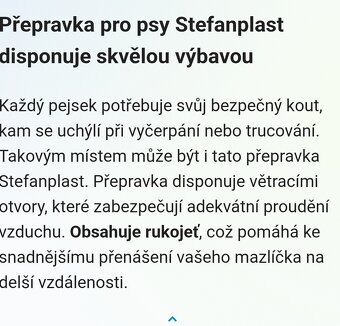 Přepravka pro kočky/ malé psy - 6