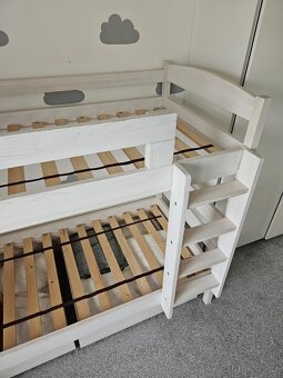 Palanda 2x150kg, 200x90cm, 2 úložné prostory, rošty a žebřík - 6