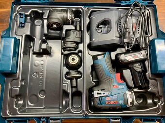 Bosch GSR 12V-35 FC + set aku 6ah - 6