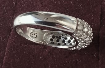 Prsten Swarovski - ref. č. 1082423, vel. 55, s certifikátem - 6