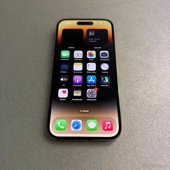 iPhone 14 Pro 256GB zlatý, top stav bez škrábance - 6
