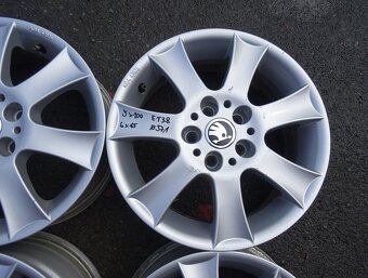 Alu disky na Škoda, VW, 15", 5x100, ET 38, šířka 6J - 6