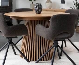 Prodám stůl Osaka, světlý dub 120 až 160 cm - 6