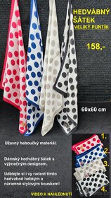 Šátky, šály, šálky, tunely....15% sleva na vše - 6