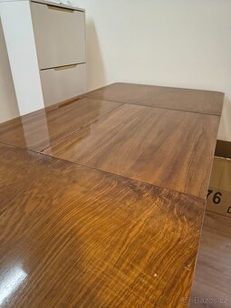 Jídelní rozkládací stůl – obdélníkový - 6