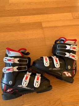 Lyže Volkl 100cm, Lyžaky 21,5cm - 6