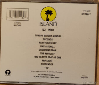 CD U2: The Joshua Tree / War - 6