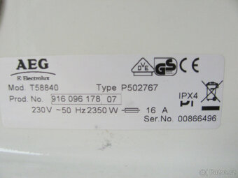 KONDENZAČNÍ SUŠIČKA AEG - 7KG - 6