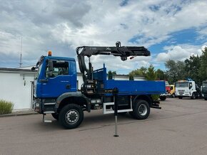 MAN TGM18.290/4x4/Jeřáb/ 21m /naviják/drapák/valník - 6