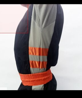 Uniforma PointFighting TOP TEN Mesh NEON černá - vel 150 - 6
