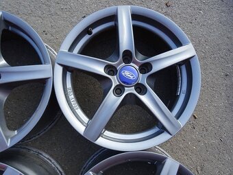 Alu disky šedé na Forda, 16", 5x108, ET 48, šíře 7J - 6