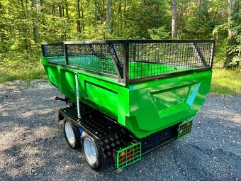 Sklápěcí přívěsný vozík do 750 kg – za auto i čtyřkolku - 6