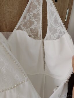 Svatební šaty vel.44 - 6