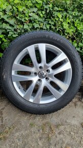 ALU 7Jx18H2 ET 43 5x112 original VW RONAL pneu NOKIAN - 6