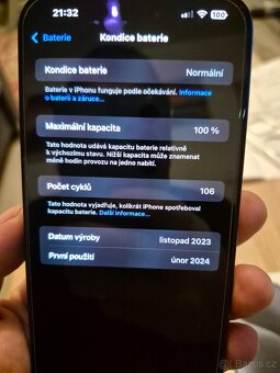 iPhone 15 pro max 256 - 6