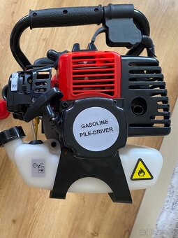 Benzínový beran,výkon 1000 W,ergonomická rukojeť - 6