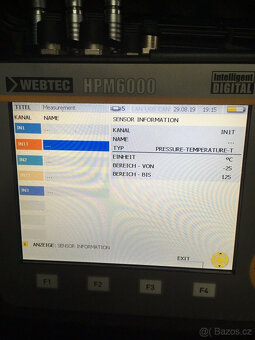 Parker Webtec HPM6000 Servicemaster Hydraulický tester Měřic - 6