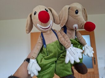 Plyšoví klaunové - zvířátka Ikea + DÁREK - 6