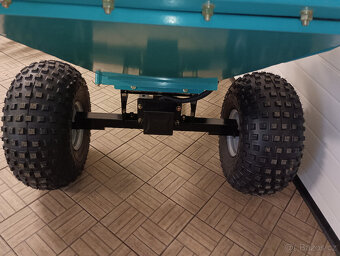 Benzínový štěpkovač za čtyřkolku s motorem 500cc - 6