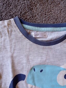 5x tričko vel. 86/92, 1 - 2 roky krátký rukáv - 6