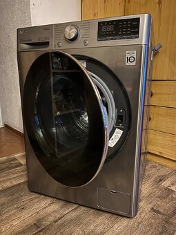 🔹 Luxusní nerezová pračka LG – 9 kg | Top stav Plně funkční - 6