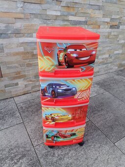 ULOŽNÝ BOX PLASTOVÝ CARS/AUTA BLESK McQueen - 6