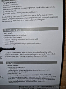 Nový pamlskovník, kleště na drápky, cestovní láhev - 6