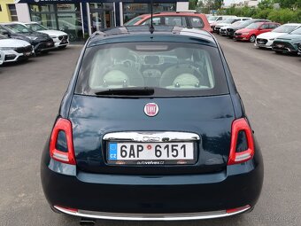 Fiat 500 1.2i,51kW,NovéČR,Klima,2xkola,tempomat - 6